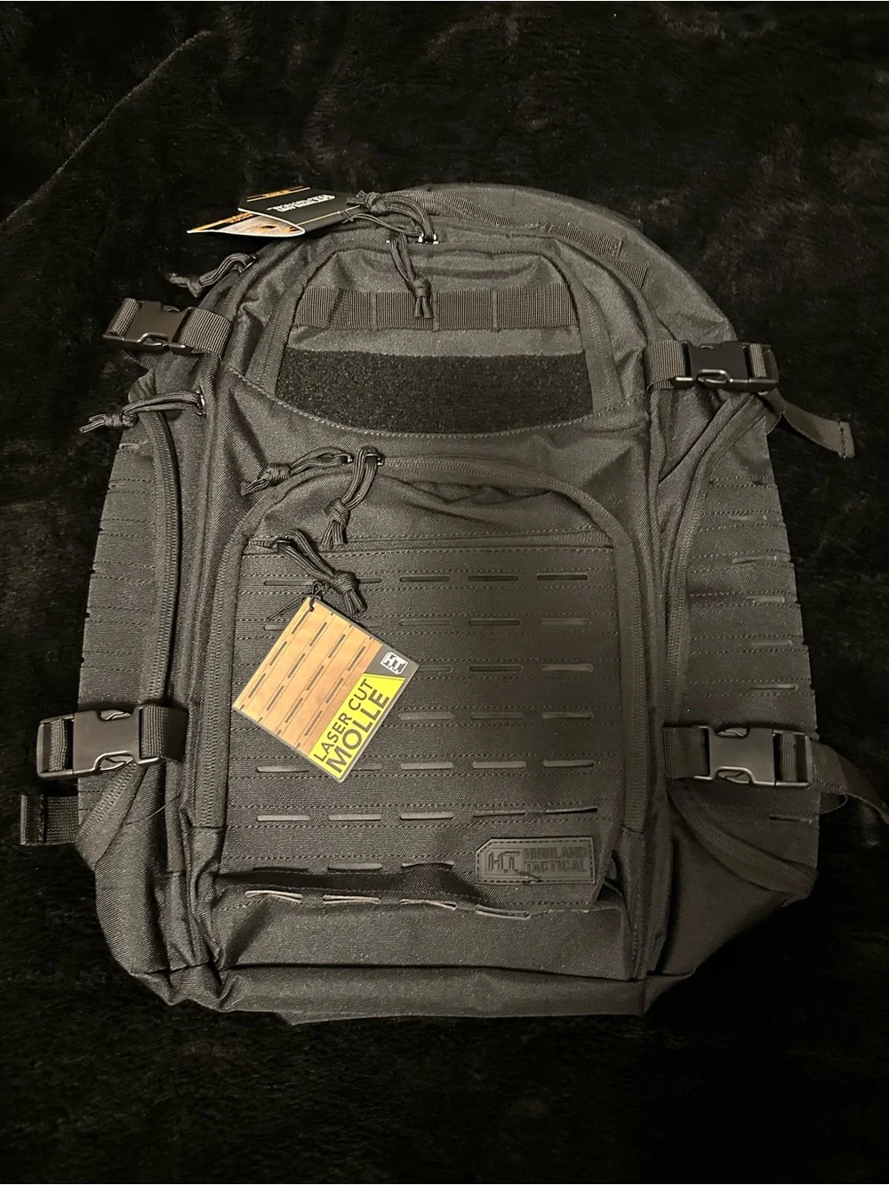 NEW HIGHLAND TACTICAL ROGER MOLLE Backpack BLACK